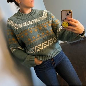 Fair isle sweater